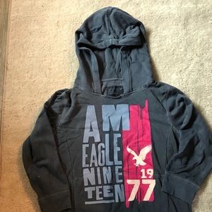 American Eagle navy hoodie